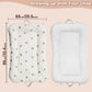 Baby Lounger, Baby Nest for Newborn, Breathable & Soft Snuggle Me Lounger Co Sleeping Bed for baby 0-12 Months, Portable Infant Lounger Baby Floor Seat for Home and Travel