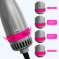 Kauoo Hair Dryer Brush,3 in 1 blow dryer brush Detachable Styler , One-Step Hot Air Brush for Straightening Curling Drying Combing Styling