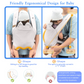 Baby Carrier, Yadala Baby Carrier Newborn to Toddler, Baby Carrier with 4-in-1 Adjustable Breathable, Grey