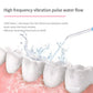 SweetLF Professional Cordless Oral Irrigator, Portable and Rechargeable IPX7 Waterproof 3 Modes Water Flosser with 5 Jet Tips for Home Travel