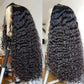 22 inch Water Wave Wigs, Jungle Wave Lace Front Brazilian Curly Hair Wigs for Black Women