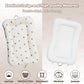 Baby Lounger, Baby Nest for Newborn, Breathable & Soft Snuggle Me Lounger Co Sleeping Bed for baby 0-12 Months, Portable Infant Lounger Baby Floor Seat for Home and Travel