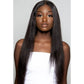 Wigs for Black Women, Long Straight Wigs 26 Inch, Hair Natural hairline Wigs Heat Resistant Fibre for Daily Party Use