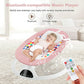 Yadala Baby Swing for Infants, Bluetooth Baby Swing Baby Rocker Chair with Gift Package, Pink