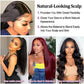 Wigs for Black Women, Long Straight Wigs 26 Inch, Hair Natural hairline Wigs Heat Resistant Fibre for Daily Party Use