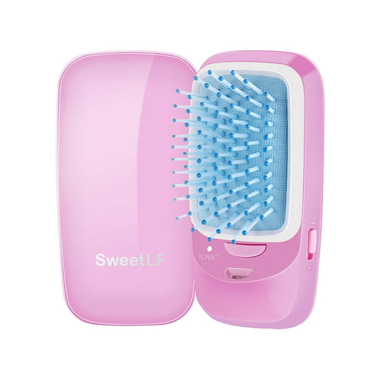 Portable Electric Ionic Hairbrush Mini Ion Hair Brush Comb Massage Hair Styling Tools