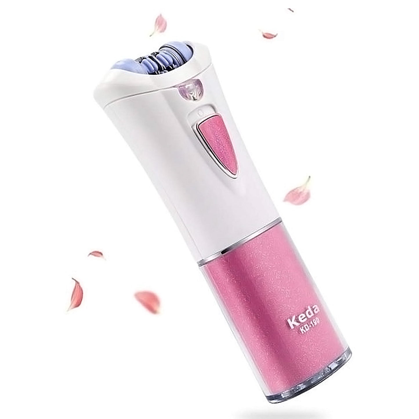 Epilator for Women, Facial Hair Mini Epilator for Body, Portable Hair Removal, Smooth Glide Epilator with LED for Face Legs Bikini