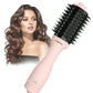 Hair Dryer Brush, Jungle Wave 3 in 1 Blow Dryer Brush and Styler Volumizer, Hot Air Brush for All Hair Types, Pink