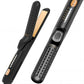 Jungle Wave Airflow Styler Hair Straightener and Curler - Ionic Flat Iron Curling Iron with 360° Cool Air Vents