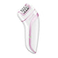 Epilator for Women, Facial Hair Mini Epilator for Body, Portable Hair Removal, Smooth Glide Epilator with LED for Face Legs Bikini-White/Pink