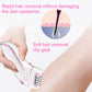 Epilator for Women, Facial Hair Mini Epilator for Body, Portable Hair Removal, Smooth Glide Epilator with LED for Face Legs Bikini-White/Pink