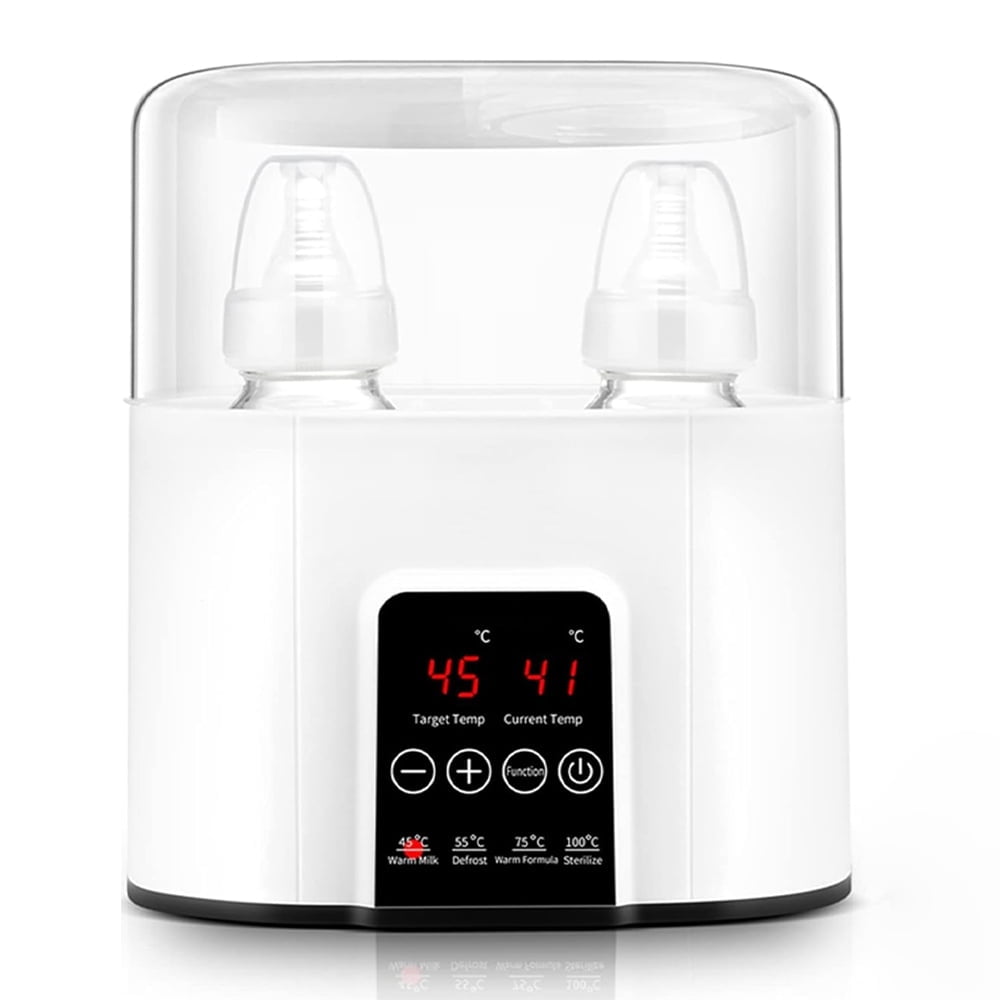 Yadala Baby Bottle Warmer, Bottle Sterilizer, 7-in-1 Fast Bottle Warmer Food Heater & Defros, White