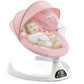 Yadala Baby Swing for Infants, Bluetooth Baby Swing Baby Rocker Chair with Gift Package, Pink