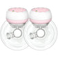 Yadala Breast Pump, Hands Free Breast Pump Portable Electric Breast Pump with 4 Modes & 12 Levels, 2 Pack (Pink)