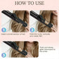 Jungle Wave Airflow Styler Hair Straightener and Curler - Ionic Flat Iron Curling Iron with 360° Cool Air Vents
