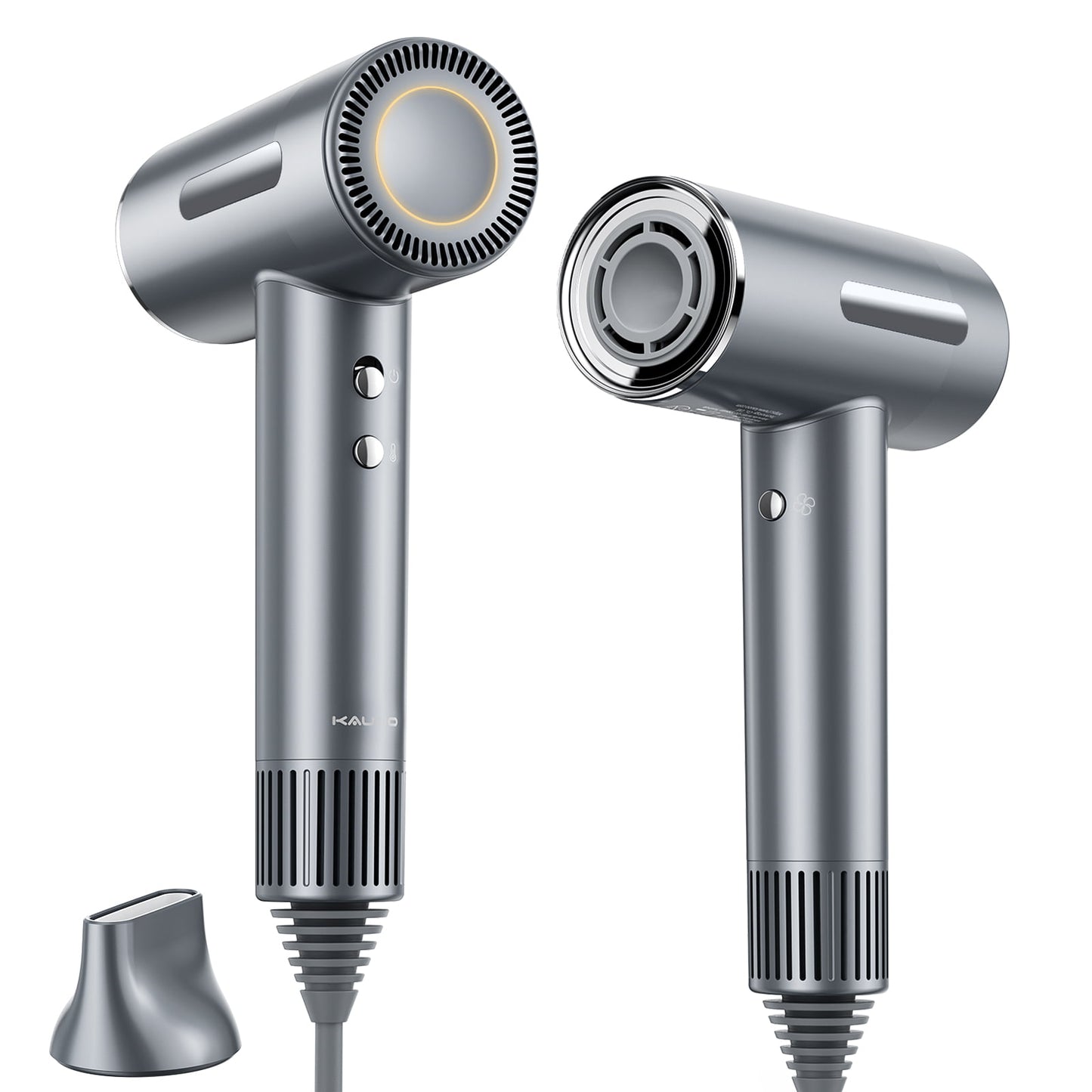 Hair Dryer, Kauoo Ionic Blow Dryer with 110,000 RPM Brushless Motor with Intelligent Thermo-Control