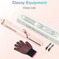 Jungle Wave Airflow Styler Hair Straightener and Curler - Ionic Flat Iron Curling Iron with 360° Cool Air Vents, Pink