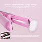SweetLF Double Layer Ceramic Hair Straightener Ion Type, Suitable for All Hair Types Pink