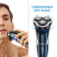 Electric Razor for Men, SweetLF [New] IPX7 Waterproof Electric Shaver for Men (Plus 3 Blades) with pop-up Beard Trimmer, Blue
