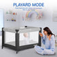 Yadala Baby Playard, Lightweight Pack n Play, Packable and Easy Setup Baby Playpen Bassinet with Removable Padded Mat