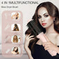 Hair Dryer Brush, Jungle Wave 3 in 1 Blow Dryer Brush and Styler Volumizer, Hot Air Brush for All Hair Types, Pink
