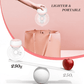 Yadala Wearable Electric Hands-Free Breast Pump, Wearable Electric Breast Pump with 4 Modes, 12 Levels, Pink