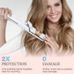 Jungle Wave Airflow Styler Hair Straightener and Curler - Ionic Flat Iron Curling Iron with 360° Cool Air Vents