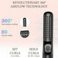 Jungle Wave Airflow Styler Hair Straightener and Curler - Ionic Flat Iron Curling Iron with 360° Cool Air Vents