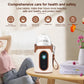 Yadala Wearable Breast Pump, Hands Free Double Electric Breast Pump with 3 Modes & 9 Levels