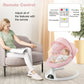 Yadala Baby Swing for Infants, Bluetooth Baby Swing Baby Rocker Chair with Gift Package, Pink