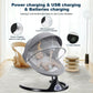 Baby Swing for Infants, Portable Swing with 5 Speed, Remote Control Rocker Adjustable Seat for Newborn & up