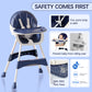 Yadala 3 in 1 High Chair, Convertible High Chairs for Babies and Toddlers with Removable Tray & PU Cushion, Blue