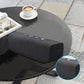 Portable Wireless Bluetooth Speaker, IPX5 Waterproof Bluetooth Speaker with FM Radio and Fabric Design, Black