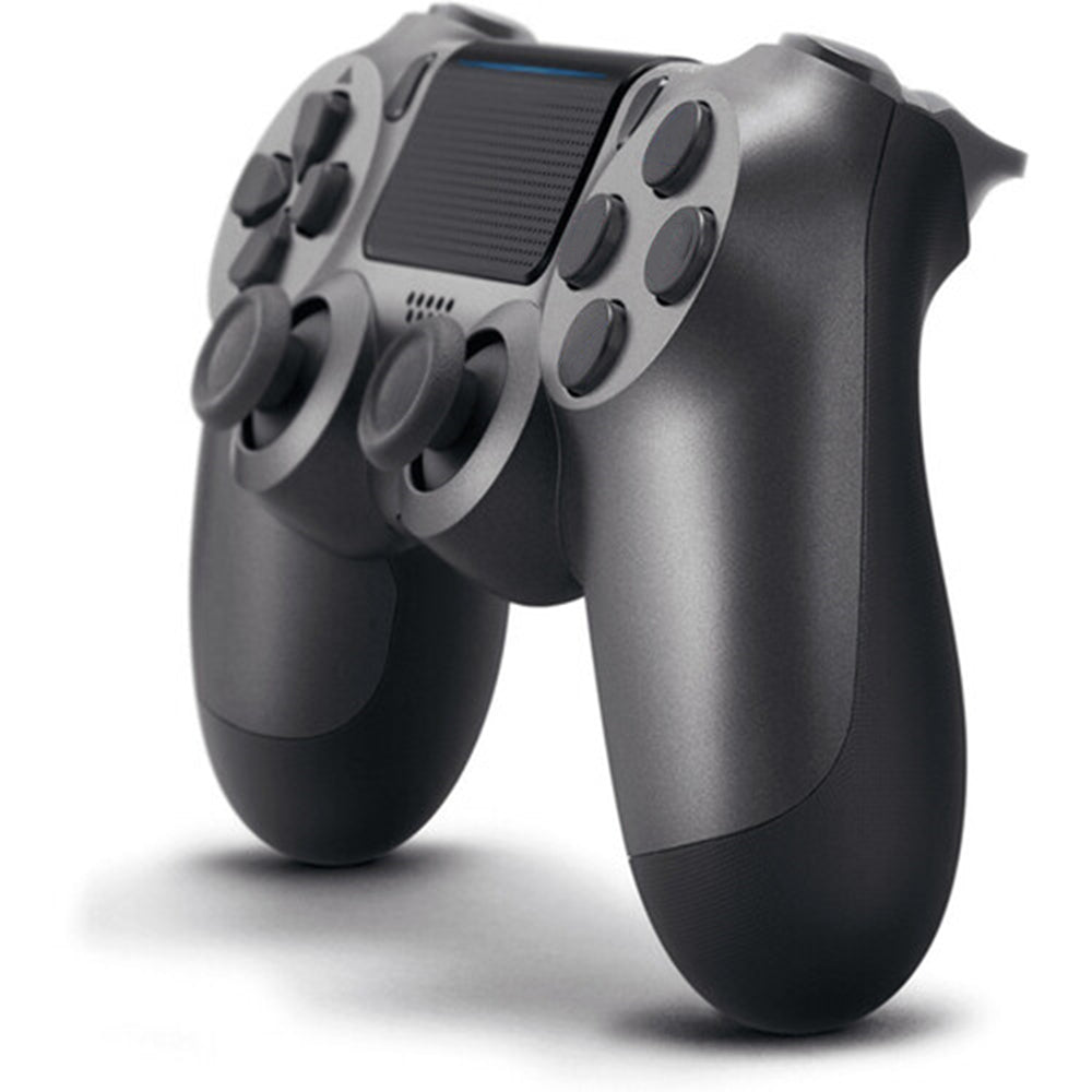 Wireless Controller Compatible with PS4/ Slim/Pro, Vibration Game Controller- Steel black