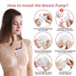 Yadala Wearable Electric Breast Pump Portable Wireless Breast Pump with 3 Mode & 9 Levels, Silicone Breastfeeding Breastpump, 24mm Pink