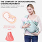 YADALA Baby Sling Wrap Carrier 4 in 1 Baby Carrier Stretchy Ergonomic Sling Infant Sling with Sturdy Rings Carrying