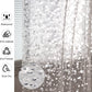 Waterproof Shower Curtain Liner, EVA Shower Curtain , Shower Liner for Shower Stall, Bathtubs, 72 x 72, 3D Pattern Watercube