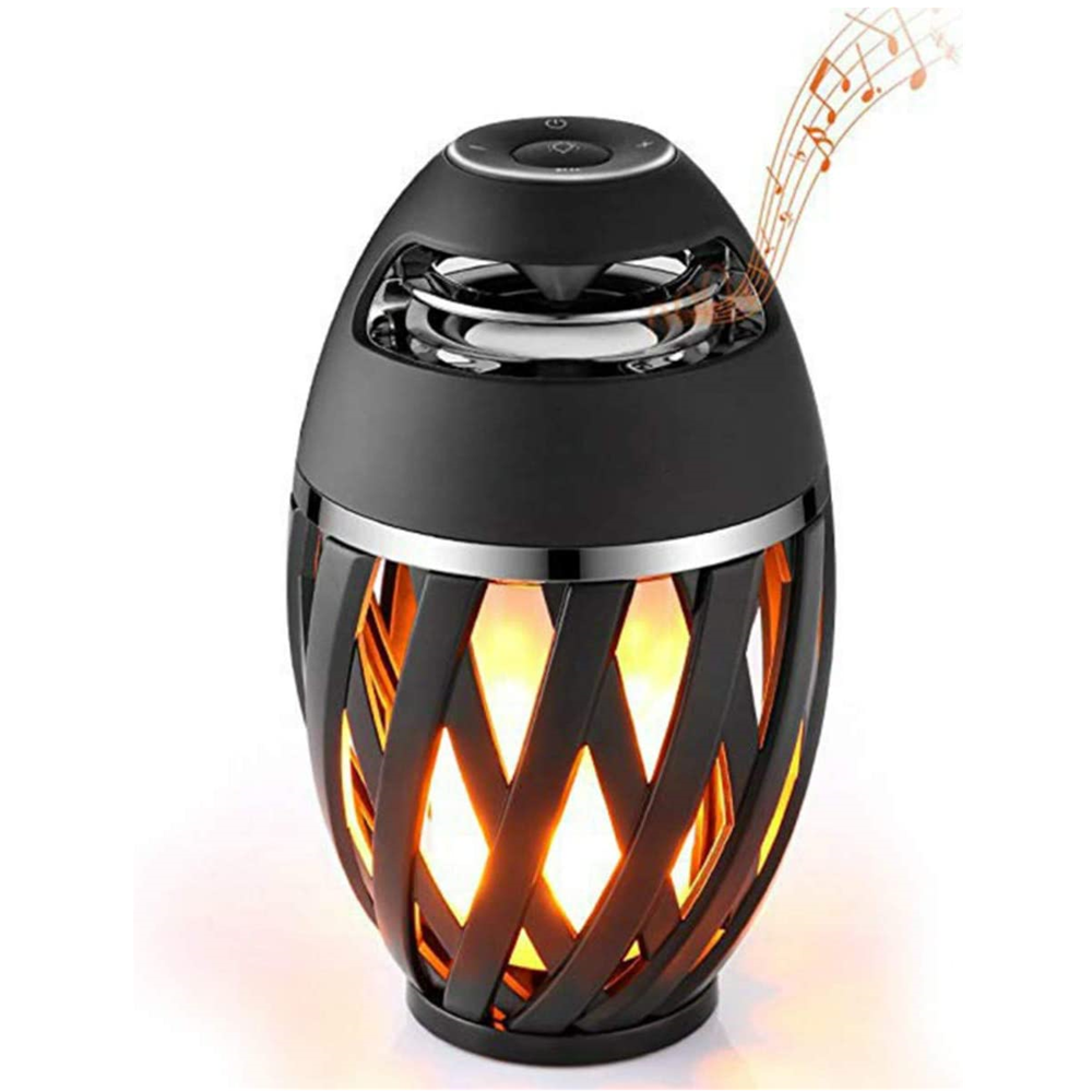 Outdoor Bluetooth Speaker, Wireless Bluetooth Speakers with LED Atmospheric Lighting Effect