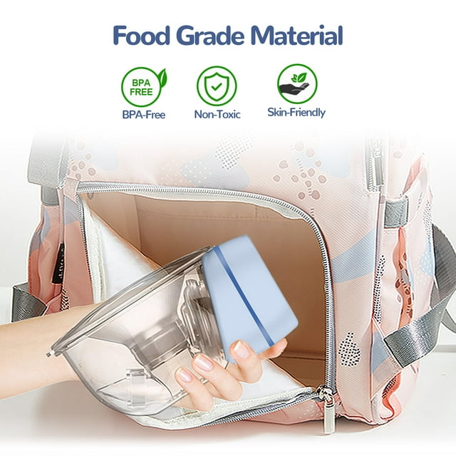 Electric Breast Pump, Yadala Wearable Breast Pump, Hands-Free Breast Pumps with 3 Modes, 9 Levels, Pink