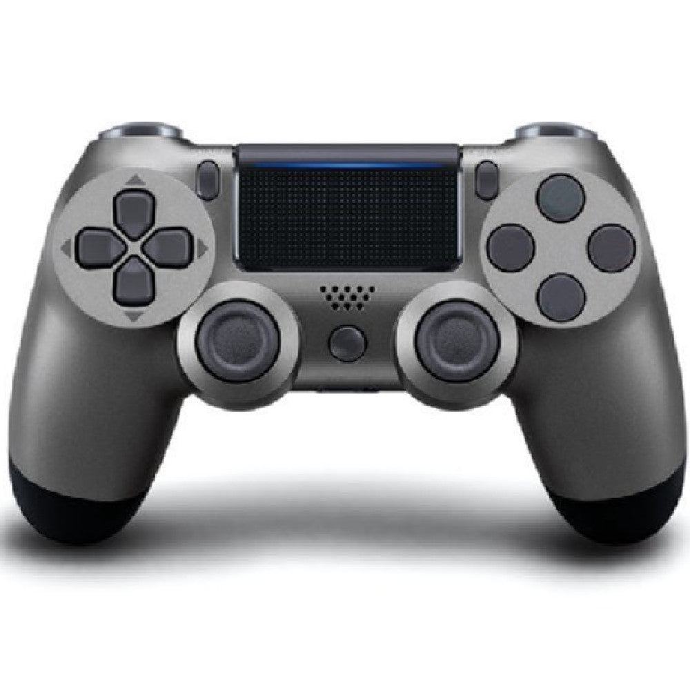 Wireless Game Controller Compatible with PS4,Analog Sticks/6-Axis Motion Sensor With Charging Cable- Steel Black