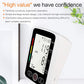 Blood Pressure Monitor BP Cuff Machine, Automatic High Blood Pressure Machine Kit, Pulse Rate Monitor for Home Use