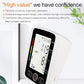Blood Pressure Monitor BP Cuff Machine, Automatic High Blood Pressure Machine Kit, Pulse Rate Monitor for Home Use