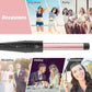 6 in 1 Curling Iron Wand Set - Byfumay Ceramic  Hair Curling Iron with 6 Interchangeable Ceramic Barrels(0.35’’ -1.25’’) and 2 Temperature Instant Heat Up Hair Curler for All Hair Types