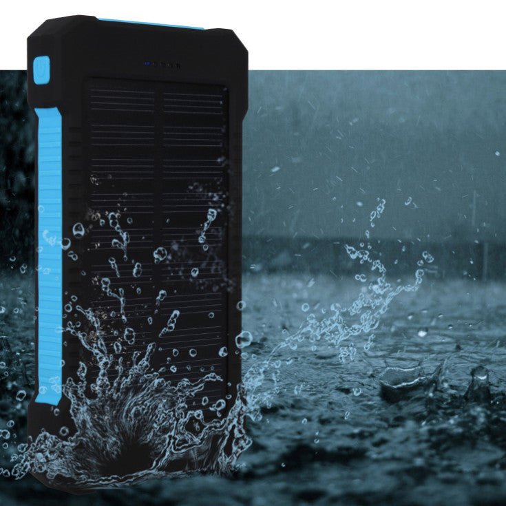 Golego Power Bank Outdoor Waterproof 20000mAh 2 USB Portable Solar Battery Charger Solar Power Bank