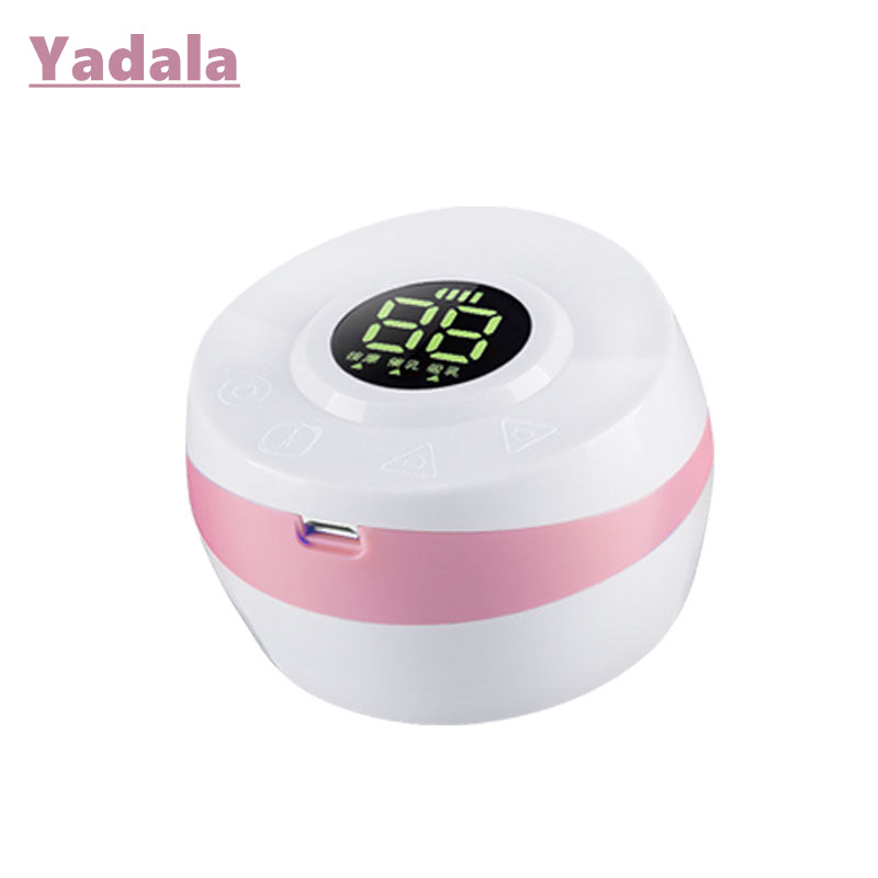 Yadala Electric Breast Pump Portable Breast Feeding Pumps Single Powered 3 Modes Pink