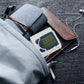 Blood Pressure Monitor, Digital Wrist Blood Pressure Monitor, BP Heart Rate Monitor with LCD Backlit Display, for Home Travel Use