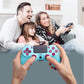 Wireless Game Controller Compatible with PS4,Analog Sticks/6-Axis Motion Sensor With Charging Cable - Berry Blue