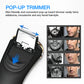 SweetLF Electric Razor for Men, IPX7 Waterproof Wet and Dry Electric Shaver with Pop-up beard trimmer for men, Black