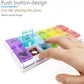 YADALA 7 Day Pill Organizer AM PM 2 Times a Day, Large Capacity Weekly Pill Box Twice Daily, Rainbow Morning and Evening Pill Case 14 Dividers BPA-Free Medicine Organizer with Easy Push Button