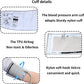 Plus-Sized Bariatric Blood Pressure Cuff, Replacement Extra Large Cuff Compatible with Omron BP for 9"-17" Big Arm